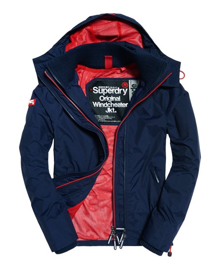 Superdry tech hood hot sale pop windcheater