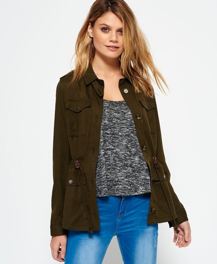 Superdry Luxe Utility -paitatakki Luxe Utility -paitatakki