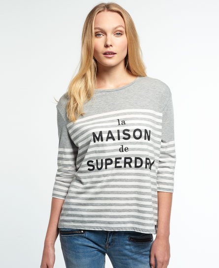 Superdry Nordic Breton -T-paita Nordic Breton -T-paita