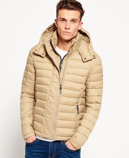 Superdry Fuji jack met capuchon en dubbele rits Fuji jack met capuchon en dubbele rits