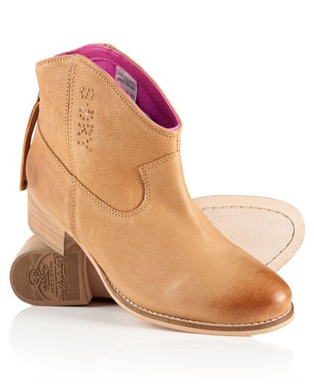 superdry tan boots