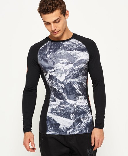 Superdry Carbon Baselayer Crew Top Carbon Baselayer Crew Top