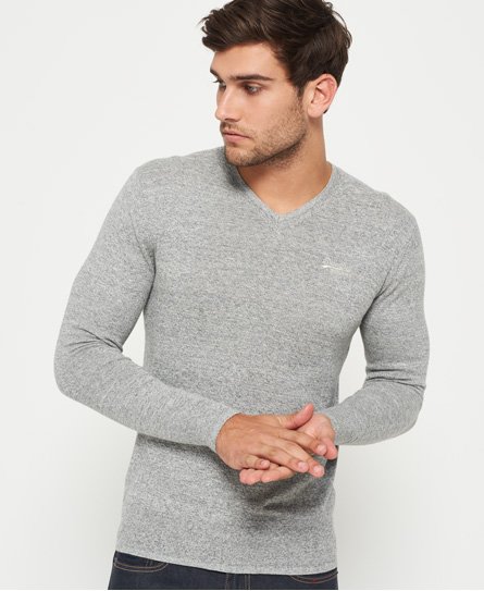 Superdry Orange Label Vee Knit Jumper Orange Label Vee Knit Jumper