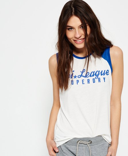 Superdry Tri League Baseball Vest Top Tri League Baseball Vest Top