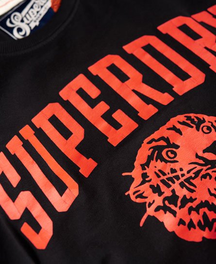 Mens - Tigers Gym Class T-shirt in Black | Superdry