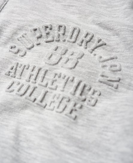 Mens - Upstate Polo Shirt in Athletic Grey Marl | Superdry