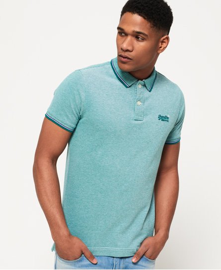 Superdry Classic Poolside Pique Polo Shirt Classic Poolside Pique Polo Shirt