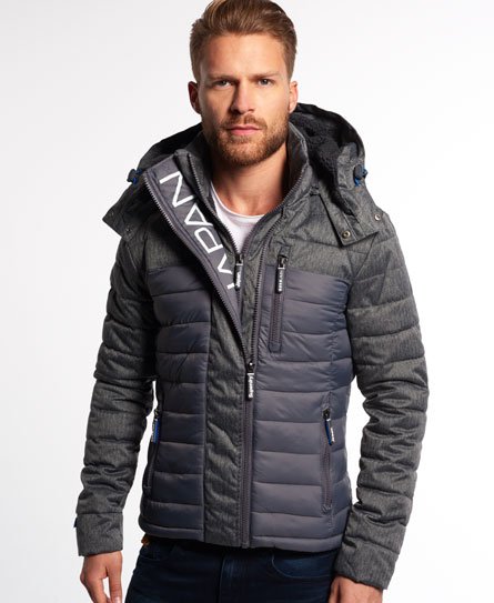 À Zip Fuji Mix Capuche Superdry Veste Double UZ1x5