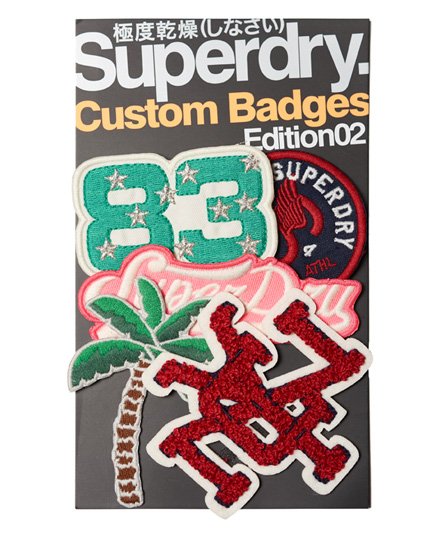 Superdry Custom Woven emblempakke Custom Woven emblempakke