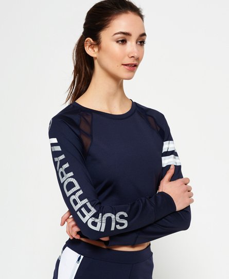 Superdry Super Speed Sport Crop -paita Super Speed Sport Crop -paita