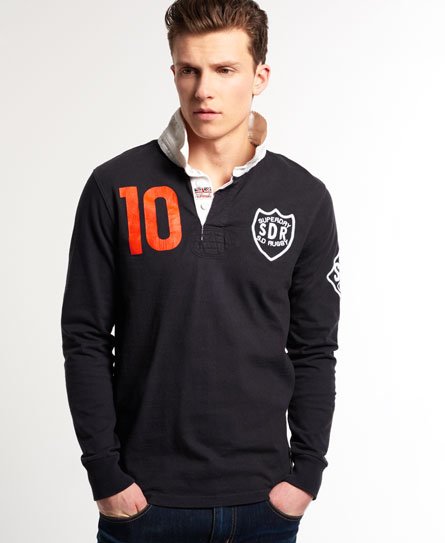 Superdry Valiant Rugby Shirt Valiant Rugby Shirt