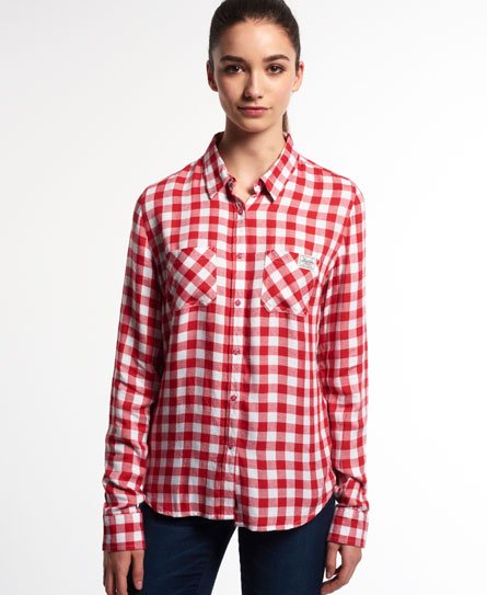 Superdry Super Classic Boyfriend Shirt Super Classic Boyfriend Shirt