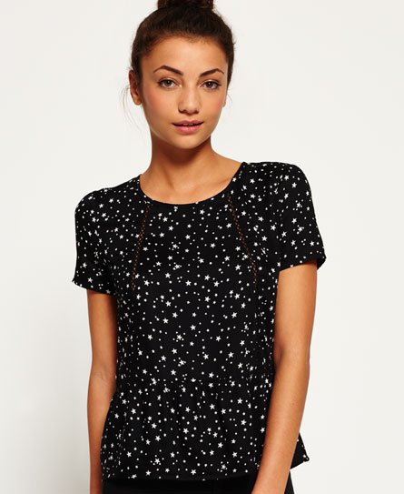 Superdry Claudie Print Top Claudie Print Top