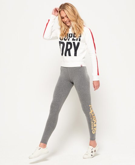 Superdry Core Leggings mit Folien-Logo Core Leggings mit Folien-Logo76332