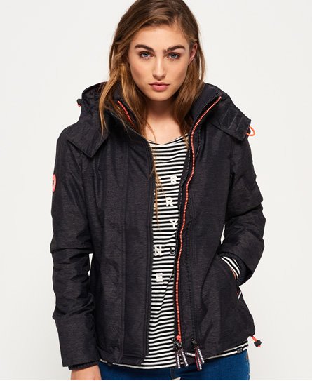 Superdry Pop Zip Arctic Windcheater-jakke med hette Pop Zip Arctic Windcheater-jakke med hette