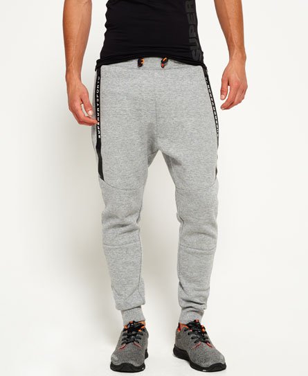 superdry mens gym tech slim joggers