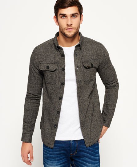 Superdry Ultimate Tweed overhemd Ultimate Tweed overhemd