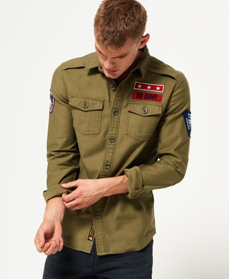 army shirt superdry