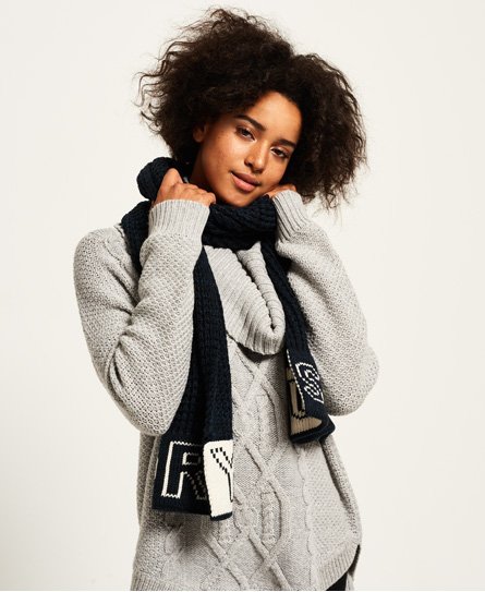 Superdry Waffle Scarf Waffle Scarf