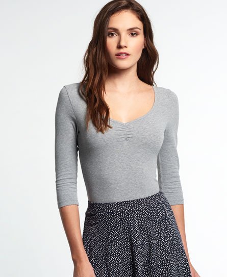 Superdry Essentials Sleeved Bodysuit Essentials Sleeved Bodysuit