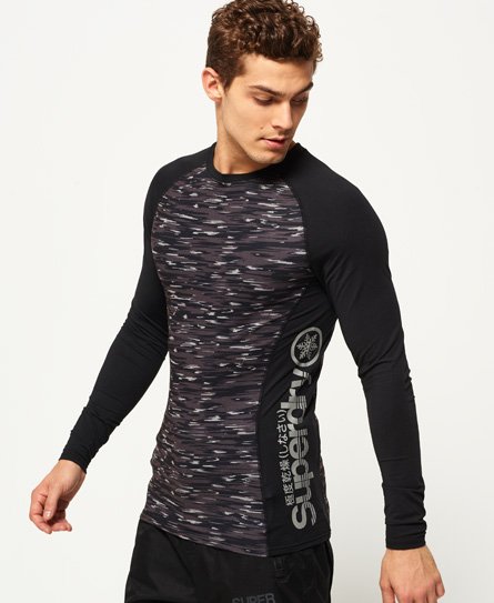 Superdry Carbon Baselayer Crew Top Carbon Baselayer Crew Top