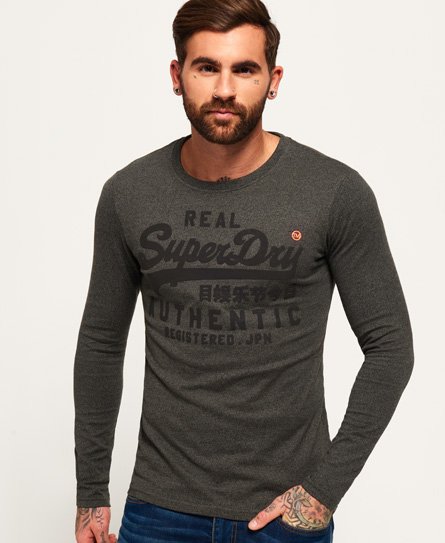 Superdry Tonales Vintage Authentic Langarm-T-Shirt Tonales Vintage Authentic Langarm-T-Shirt