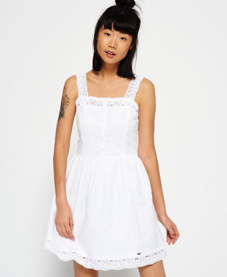 Superdry Lacy Mix Skater Dress Lacy Mix Skater Dress