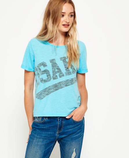 Superdry Osaka 6 Fluro Boxy -T-paita Osaka 6 Fluro Boxy -T-paita