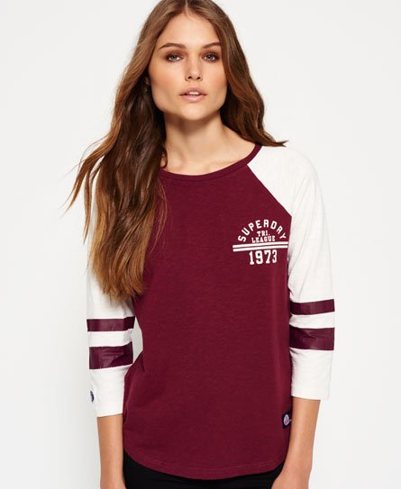 Superdry Tri League Raglan Block T-shirt Tri League Raglan Block T-shirt