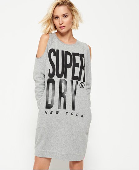 superdry sports luxe midi dress