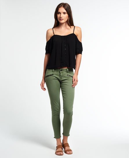 Superdry Leila skinny stumpejeans Leila skinny stumpejeans