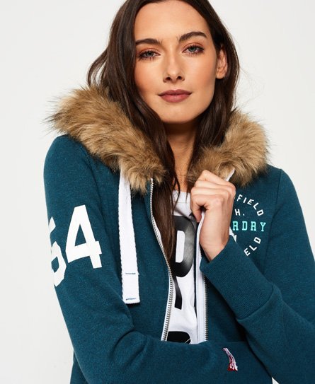 Superdry Track & Field Super Track Zip Hoodie Track & Field Super Track Zip Hoodie