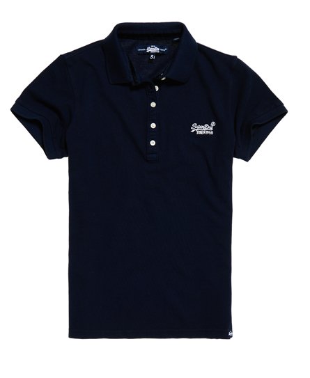 Womens - Classic Polo Shirt in Navy 