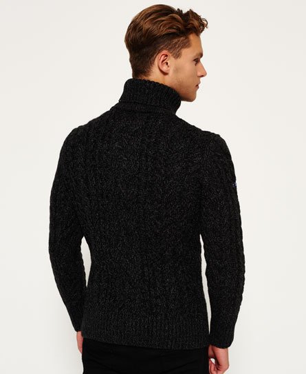 Superdry Pull à col roulé Jacob Heritage Pulls pour Homme Superdry Pull à col roulé Jacob Heritage Pulls pour Homme