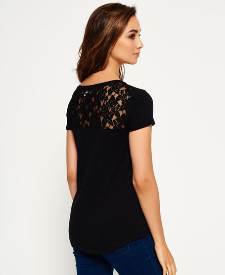 Superdry Super Sewn Rugged Lace T-shirt Super Sewn Rugged Lace T-shirt