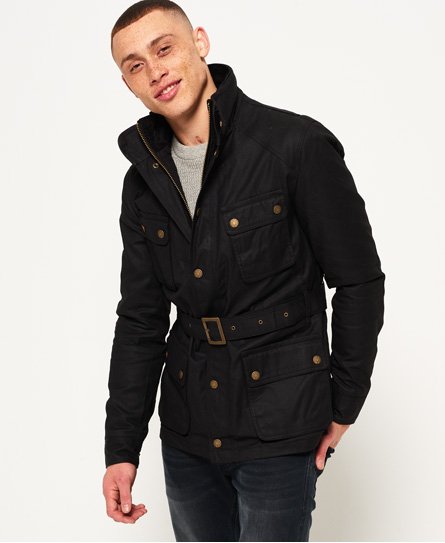 Superdry Endurance-prätkätakki – Black Edition Endurance-prätkätakki – Black Edition