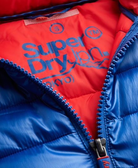 Womens - Fuji Hooded Jacket in Sport Lux Blue | Superdry