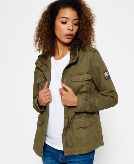 Superdry Klassiek militair Rookie jack Klassiek militair Rookie jack