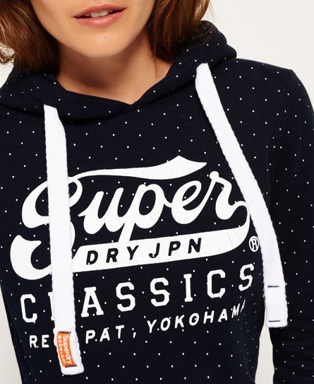 superdry polka dot hoodie