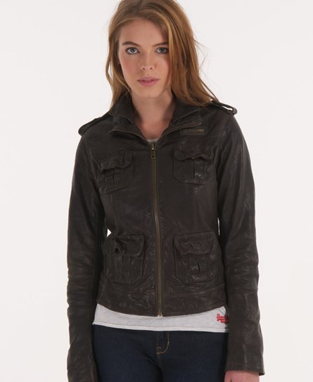 superdry megan leather jacket