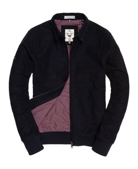 Mens Ultimate Moleskin Harrington Jacket in Peacoat Navy Mens Ultimate Moleskin Harrington Jacket in Peacoat Navy