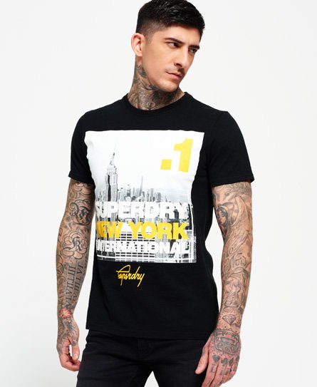 Superdry T-shirt Box Photo City NYC T-shirt Box Photo City NYC71027