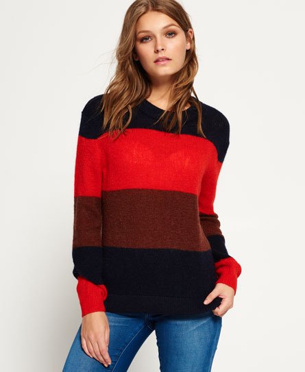 Superdry Milo Knit Jumper - Womens Last Chance