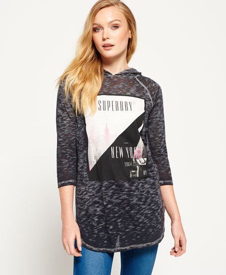 Superdry T-shirt à capuche Baseball T-shirt à capuche Baseball 65195