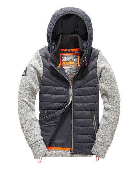 Superdry storm hybrid 2025 zip hoodie mens