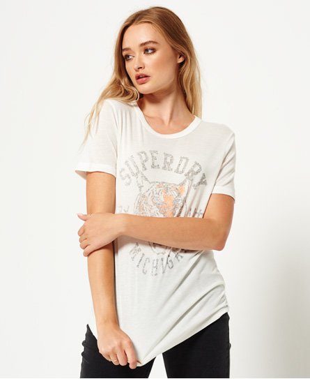 Superdry Olivia Collegiate -T-paita Olivia Collegiate -T-paita