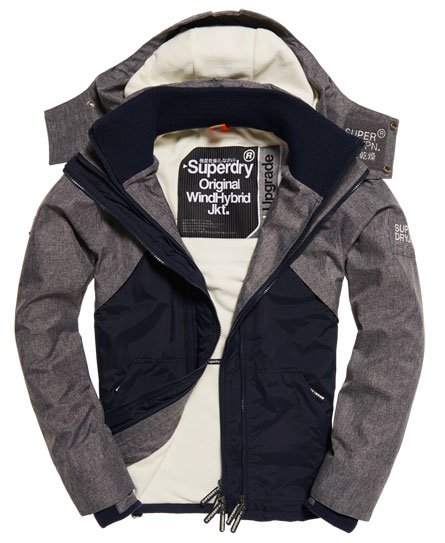 Superdry SD-Windhybrid Jacke mit Kapuze SD-Windhybrid Jacke mit Kapuze