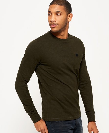 Superdry Surplus Goods Long Sleeve Pocket T-Shirt Surplus Goods Long Sleeve Pocket T-Shirt