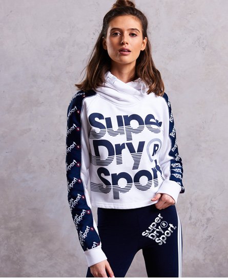 Superdry Sports 021 Crop Hoodie Sports 021 Crop Hoodie