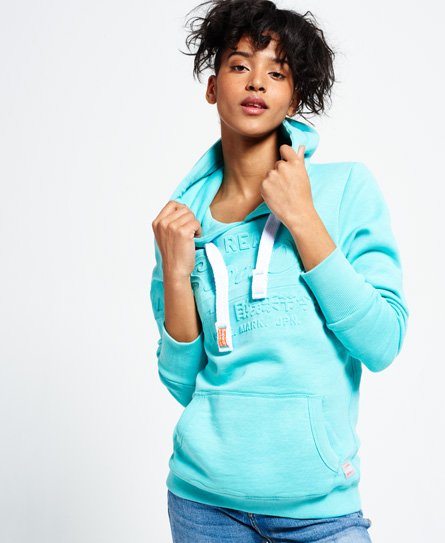Superdry Sweat à capuche et logo vintage en relief Sweat à capuche et logo vintage en relief